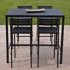 Salon jardin table mi haute. Ensemble Salon De Jardin Rio Net Relax Tortora Zendart Design