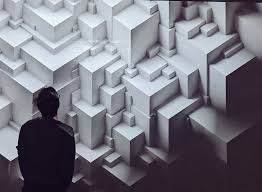 Creating a dystopian city using traditional painting techniques and cinema 4d. The Problem Of Cryptoart Studio Joanie Lemercier