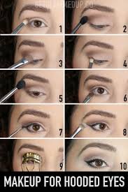 Add mascara, bronzer, lipstick, blush, eyeshadow and more for a completely natural touch up. Video Eye Makeup For Hooded Eyes How To Apply Eyeshadow Liner Brows Gena Marie