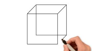 How To Draw A 3d Cube Step By Step Drawing Lesson For Kids Https Youtu Be Hp Aif9bhtw Welcome E Drawing Lessons For Kids Drawing Lessons Step By Step Drawing