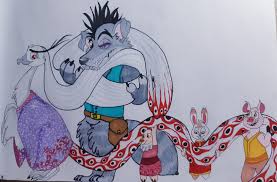 Its been so long since Ive drawn anything for Kung Fu Panda. Since I  started watching Tangled the series (amazing show btw) I... – @allofchina  on Tumblr