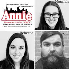 Meet the cast of Annie!! So awesome to have Mecca instructor extraordinaire 
