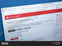 Manage your company's money online with santander internet banking; London Uk November Image Photo Free Trial Bigstock