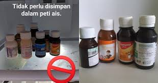 Ahli Farmasi Pesan Ubat Demam Bila Dah Buka Jangan Simpan Dalam Peti Sejuk