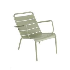 Fermob Luxembourg Low Patio Chair Color Willow Green Fermob Outdoor Chairs Low Chair