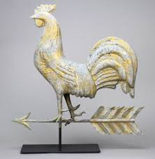 Striding Rooster Vane Lot 1023 Weather Vanes Art Watch Folk Art