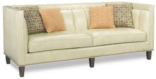 This sofa set is constructed with thick leather, designed for flexibility and durability. Temple Furniture Temple Furniture High Point Furniture Market Parks Furniture