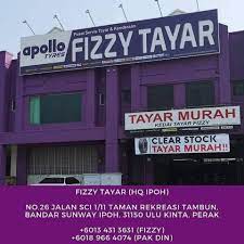 Kedai ini memang ramai pengunjung kerana kredibility yang telah dipercayai oleh penduduk setempat. Kedai Tayar Fizzy Hq Ipoh Hiap Hoe Apollo Tyres Facebook