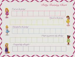 Potty Training Charts Printable Princess Www