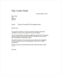 Request For Proposal Rejection Letter Rfp Sample Template Health ...