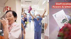 I've been trained properly and now a very competent ct radiographer for 4 years. Tan Tock Seng Staff Are So Happy After Getting Gifts Of Thanks We Re Cheering Them On Too