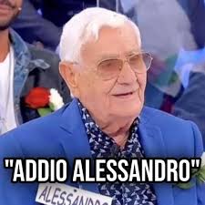 MI - U&D, il triste annuncio poco fa: "Addio Alessandro". Era il cav...Altro... | Facebook