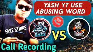 We created this online free fire name generator to help you guys choose stylish names. Boss Official Yash Yt Use Abusing Word To Fake Strike On The Game Infintz Controversy With Teamhind Youtube