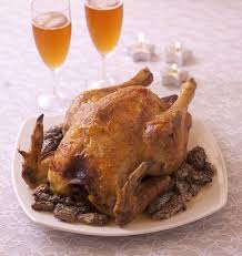 Chapon Aux Morilles Et Au Vin Jaune Recette Chapon Aux Morilles Recettes De Cuisine Recette Chapon