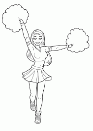 Explore our vast collection of coloring pages. Free Cheerleading Coloring Pages Coloring Home
