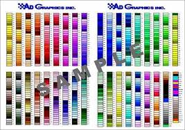 color chart pompano beach fl 4 color process printing