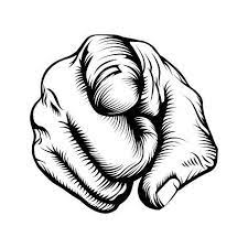 Art Print Retro Black Woodcut Print Style Hand Pointing Finger At Viewer From Front By Christos Georghiou 1 Woodcuts Prints Pointing Hand Clip Art Pictures