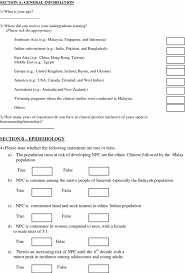 Undergraduate add to list share. Exploring The Knowledge Of Nasopharyngeal Carcinoma Among Medical Doctors At Primary Health Care Level In Perak State Malaysia Springerlink