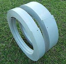 Flexible material that can easily work for curves and tight radii. Flexiform Concrete Form Board Frank Wall Enterprises