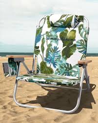 Villa Fronds Deluxe Backpack Beach Chair From Tommy Bahama Around Fire Pit Backpack Beach Chair Beach Chairs Tommy Bahama Beach Chair