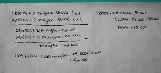 Panel surya mini yang mapu menghasilkan tegangan 6v, daya 1 watt dan arus 200 ma. Ibu Ani Ida Dan Fina Membeli Keperluan Rumah Tangga Di Sebuah Toko Ibu Ani Membeli 1 Kg Beras Dan Brainly Co Id