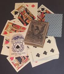How to play war with cards. Faro Playing Cards Of The Old West Civil War Faro Pharo Poker Ebay