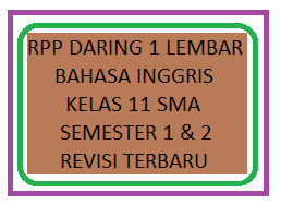 Pertemuan 1 expressing opinion (kamis, 16 juli 2020) definition, expressions,and example. Rpp Daring Bahasa Inggris Kelas 11 Semester 1 2 Revisi 2021 2022 Kherysuryawan Id