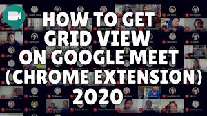 Connect with me on twitter at twitter.com/ericcurts. How To Get Grid View On Google Meet With Grid View Extension 2020 See Everyone At Once Youtube