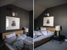 Dark Walls Gray Bedroom Walls Grey Bedroom Decor Grey Bedroom Paint