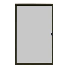 Unique Home Designs 48 In X 80 In Adjustable Fit Bronze Metal Sliding Patio Screen Door Ispm500048b In 2020 Patio Screen Door Screen Door Sliding Patio Screen Door