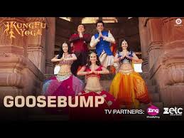 Goosebump Lyrics Fazilpuria Kung Fu Yoga Jackie Chan Goose bumps or goosebumps are the bumps on a person's skin at the base of body hairs which may involuntarily develop when a person is tickled, cold or experiencing strong emotions such as fear. goosebump lyrics fazilpuria kung fu