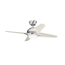 Outdoor ceiling fans with lights are the second largest product in lighting taking a market share of standing at 74 inches wide, the harbor breeze twin breeze li oozes perfection in terms of outdoor. Kichler 42 Rivetta Ii Ceiling Fan Kl 300147bss In Brushed Stainless Steel Guaranteed Lowest Price Ceiling Fan Ceiling Fan With Light Sunburst