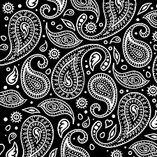 Black And White Paisley Background Scrappychicks On Vinyl Paisley Art Paisley Pattern Pattern Art