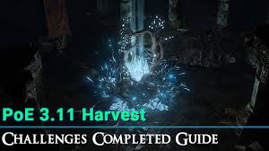 Maybe you would like to learn more about one of these? Poe 3 11 Harvest Challenges Completed Guide Poecurrencybuy Com