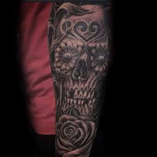 100 Sugar Skull Tattoo Designs For Men Cool Calavera Ink Ideas Sleeve tattoo is one of popular ideas for tattoo placement. 100 sugar skull tattoo designs for men