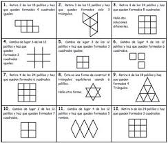 Taller de matematica con fosforos. Resultado De Imagen Para Acertijos Con Palitos De Fosforos Saca El Objeto Ejercicios De Logica Matematica Olimpiadas Matematicas Pasatiempos Matematicos