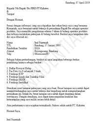 Contoh surat lamaran kerja sebagai admin di pt. Contoh Surat Lamaran Kerja Di Pabrik Panduan Lengkap Ratutips