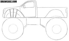 #taurusart #monstertruck #easydrawinghow to draw a monster truck step by step, learn drawing by this tutorial. How To Draw A Monster Truck Drawcarz Monster Trucks Monster Truck Drawing Draw