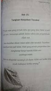 Kita sangat butuh kepada tawakal kepada allah subhanahu wa ta'ala. Tangisanumat Tawakal Islam