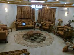 ديكورات صالات سداسية الشكل