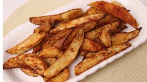 How long does it take to bake potatoes? Spicy Roasted Potato Fries Recipe Laura Vitale Laura In The Kitchen Episode 425 Youtube
