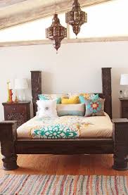 Indian Bed Eclectic Bedroom Los Angeles By Tara Design Moroccan Inspired Bedroom Asian Bedroom India Inspired Bedroom