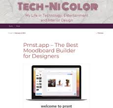 Prnst App The Best Moodboard Builder For Designers Mood Boards Moodboard App Design
