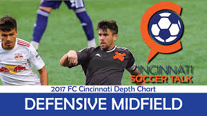 2017 fc cincinnati depth chart defensive midfield