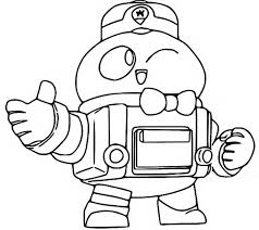 Dibujos De Brawl Stars Para Colorear Lou