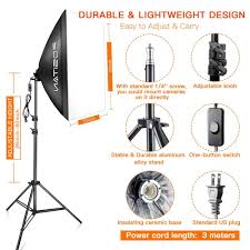 Linco Lincostore Studio Lighting Led 2400 Lumens Umbrella Light Kit Am249 Camera Photo Lighting Studio