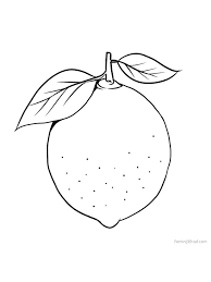 There's also a trivia at the bottom of the page. Lime Coloring Picture Pdf Lime Is A Part Of Orange Family Lime Tree Is A Shrub That Fruit And Leaves Are Use Fruit Coloring Pages Coloring Pictures Lemon Art