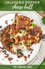 Jalapeno Popper Cheese Ball Recipe Bacon Cheeseball Recipes Cheese Ball Cheese Ball Recipes