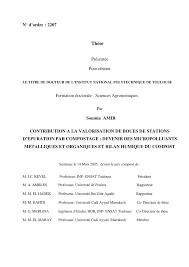 Pdf Contribution A La Valorisation De Boues De Stations D Epuration Par Compostage Devenir Des Micropolluants Metalliques Et Organiques Et Bilan Humique Du Compost