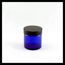 Ranging from the classic apothecary jars to modern tumblers with eveything in between! 60ml Blue Glass Jars 51mm Lids 35